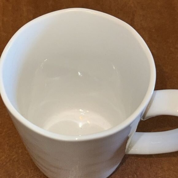 Crate & Barrel White Ceramic Mug - Picture 2 of 5